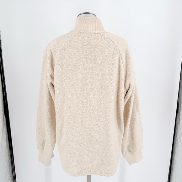 Princess Polly Cream Zip-Up Sweatshirt - Picture 4 of 4